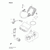 Схема узла: Электрооборудование (Gsx1300rl1 e51) для Suzuki GSX1300 Hayabusa