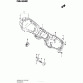 Схема вузла: Speedometer (Dl650Al6 E03) для Suzuki DL650 V-Strom