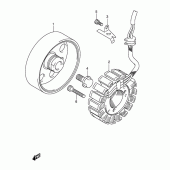 Схема вузла: Генератор для Suzuki GSX-R1000