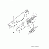 Схема вузла: Бічні панелі (Model r/s) для Suzuki DR650 DR650S