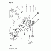 Схема вузла: Wiring Harness (Vzr1800L4 E28) для Suzuki VZR1800 Boulevard M109R