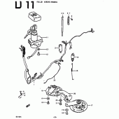 Схема вузла: Електропроводка Suzuki GS1000