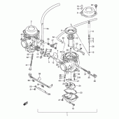 Схема вузла: Карбюратор (Model r) для Suzuki GS500