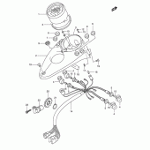 Схема вузла: Спідометр для Suzuki VL250 Intruder LC