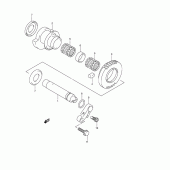 Схема вузла: Балансувальний вал Suzuki GSX1300 Hayabusa