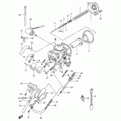 Схема узла: Карбюратор для Suzuki UC150 Epicuro