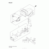 Схема вузла: Tail Lamp (Dr650Sel3 E33) для Suzuki DR650 DR650SE