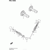 Схема узла: Распредвал & Клапан для Suzuki DR-Z400 DR-Z400SM