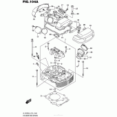Схема вузла: Головка циліндра (передня) для Suzuki VL1500 Boulevard C90 BOSS