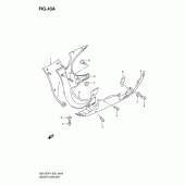 Схема узла: Нижний обтекатель (Model k1) для Suzuki GSX750 Katana