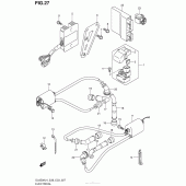 Схема вузла: Електроустаткування (Dl650Al4 E28) для Suzuki DL650 V-Strom