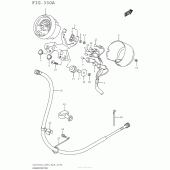 Схема вузла: Speedometer (Tu250Xl5 E03) для Suzuki TU250