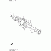 Схема вузла: Балансувальний вал для Suzuki TU250