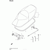 Схема узла: Сиденье для Suzuki UH200 Burgman