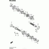 Схема вузла: Трансмісія для Suzuki VZ1500 Boulevard M90