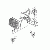 Схема вузла: Задній ліхтар (Стоп-сигнал) (E18, E26, E39) для Suzuki GS1000