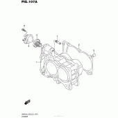 Схема узла: Цилиндр для Suzuki AN650 Burgman (EU analogue of SkyWave)
