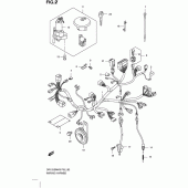 Схема вузла: Електропроводка для Suzuki DR125