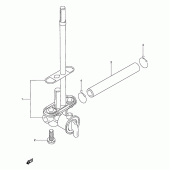 Схема вузла: Паливний кран для Suzuki RMX250