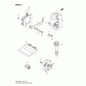 Схема вузла: Електроустаткування (Gsx-r750l1 e21) для Suzuki GSX-R750