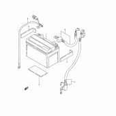 Схема вузла: Акумулятор для Suzuki VZ800 Marauder