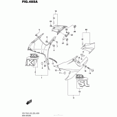 Схема вузла: Side Cowling (Ysf) для Suzuki GSX-R750