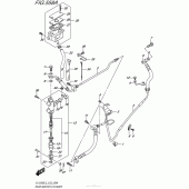 Схема узла: Задний тормозной цилиндр для Suzuki VL1500 Boulevard C90 B.O.S.S