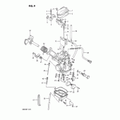 Схема узла: Карбюратор для Suzuki DR250