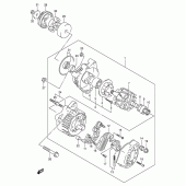 Схема вузла: Генератор для Suzuki GSX750 Katana