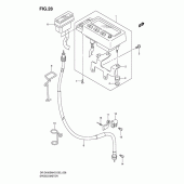 Схема вузла: Спідометр для Suzuki DR-Z400 DR-Z400SM