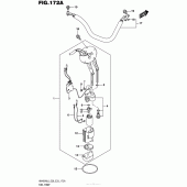 Схема вузла: Паливний насос для Suzuki AN400 Burgman (EU analogue of SkyWave)