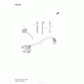 Схема узла: Wiring Harness (Dr-Z125Ll3 E33) для Suzuki DR-Z125 DR-Z125L