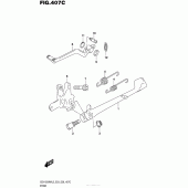 Схема вузла: Stand (Gsx1300Ral5 E33) для Suzuki GSX1300 Hayabusa
