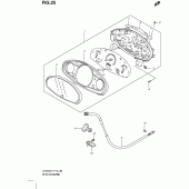 Схема узла: Спидометр (Model k7) для Suzuki UH200 Burgman