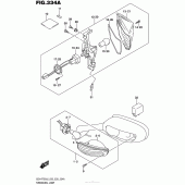Схема узла: Поворотники для Suzuki GSX-R750