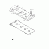 Схема узла: Клапанная крышка для Suzuki GSX1300 Hayabusa