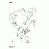 Схема вузла: Електроустаткування (Gsf650sl2 e21) для Suzuki GSF650 Bandit S