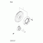 Схема узла: Привод стартера для Suzuki SFV650 Gladius