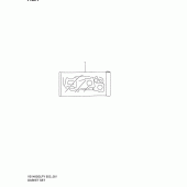 Схема вузла: Ремкомплект прокладок двигуна для Suzuki VS1400 Intruder 1400