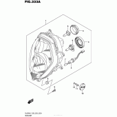 Схема вузла: Фара для Suzuki DL650 V-Strom