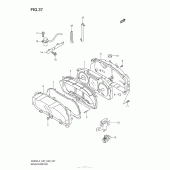 Схема узла: Speedometer (An650L3 E03) для Suzuki AN650 Burgman (EU analogue of SkyWave)