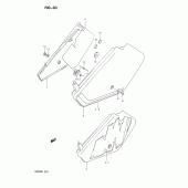 Схема узла: Frane cover для Suzuki DR250