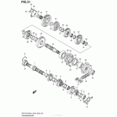 Схема узла: Трансмиссия для Suzuki GSX-R1000
