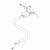 Схема вузла: Паливний насос для Suzuki RF900