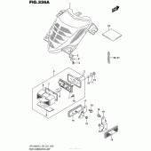 Схема вузла: Задній ліхтар (Стоп-сигнал) (Vzr1800Bzl5 E28) для Suzuki VZR1800 Boulevard M109R BOSS