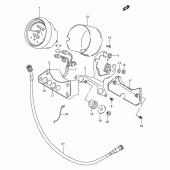 Схема вузла: Спідометр для Suzuki VZ800 Marauder