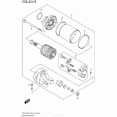 Схема узла: Стартер электрический для Suzuki GSX-S750