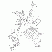 Схема вузла: Рульова траверса для Suzuki DF200
