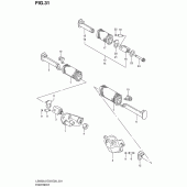 Схема вузла: Підніжки для Suzuki LS650 Boulevard S40