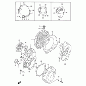 Схема вузла: Кришки картера (Model t/v) для Suzuki GSX-R750